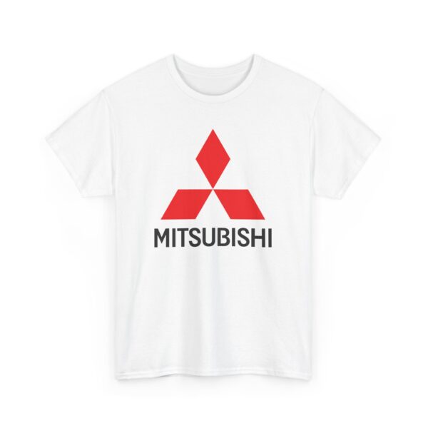 Mitsubishi Unisex Heavy Cotton Tee - Image 3