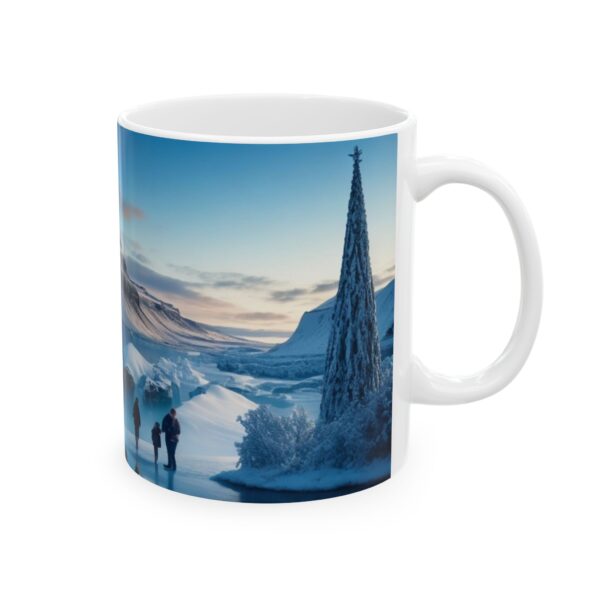 Christmas Merry XMass Coffee Ceramic Mug, Christmas Coffee cap, Christmas Coffee mug, Coffee mug, ceramic mug, White ceramic mug, 11oz - Image 4