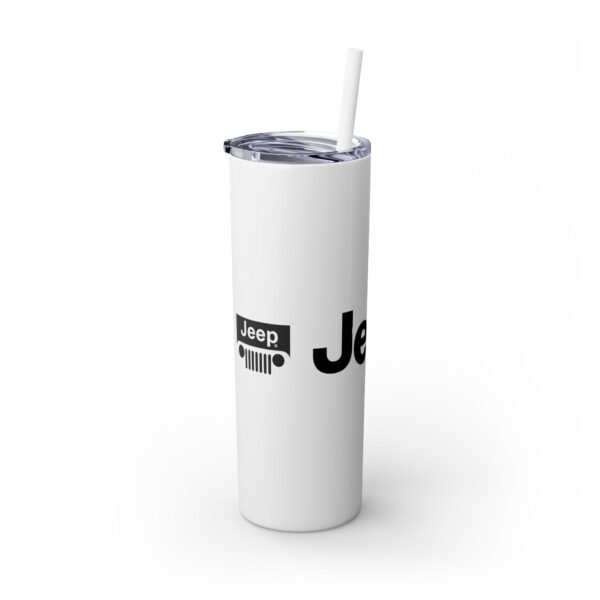 Skinny Tumbler with Straw, 20oz - Image 2