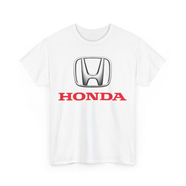 Honda Unisex Heavy Cotton Tee - Image 3