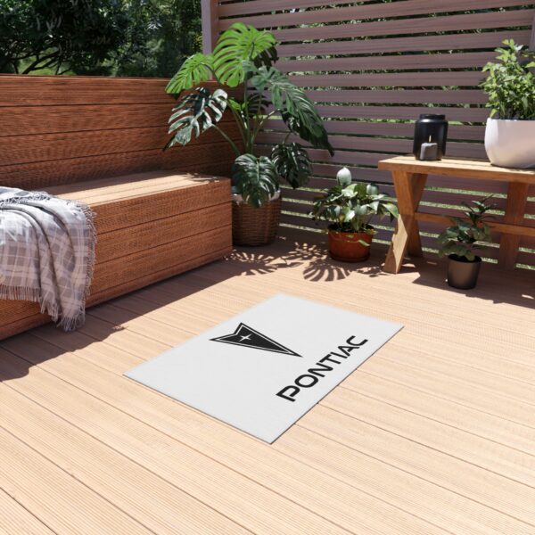 Pontiac Logo Outdoor Rug, Custom doormat, personalised doormat, personalized Rug, monogram rug, housewarming gift, closing gift, Custom Rug - Image 3