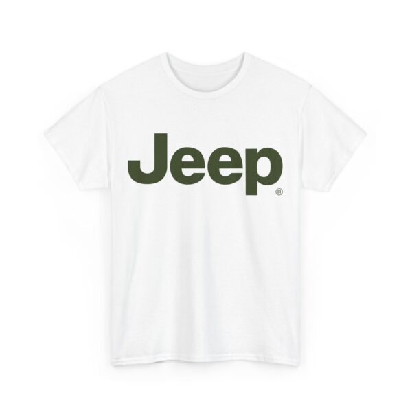 Jeep Unisex Heavy Cotton Tee - Image 3