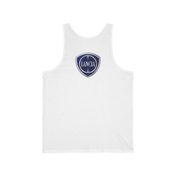 Lancia Unisex Jersey Tank - Image 2