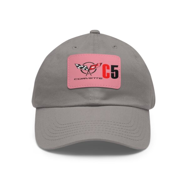 Corvette C5, Personalized Hats, Custom Hats, Custom Company Hats, Business, Teams, Event Hats Dad Hat with Leather Patch - Image 13