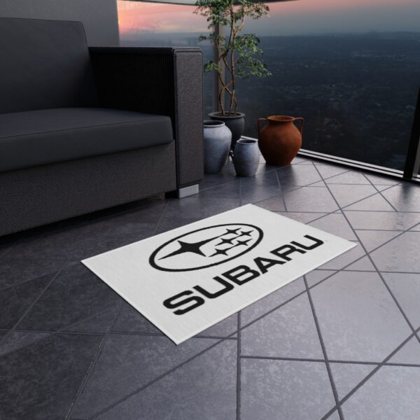 SUBARU Logo Outdoor Rug, Custom doormat, personalised doormat, personalized Rug, monogram rug, housewarming, closing gift, Custom Rug - Image 4