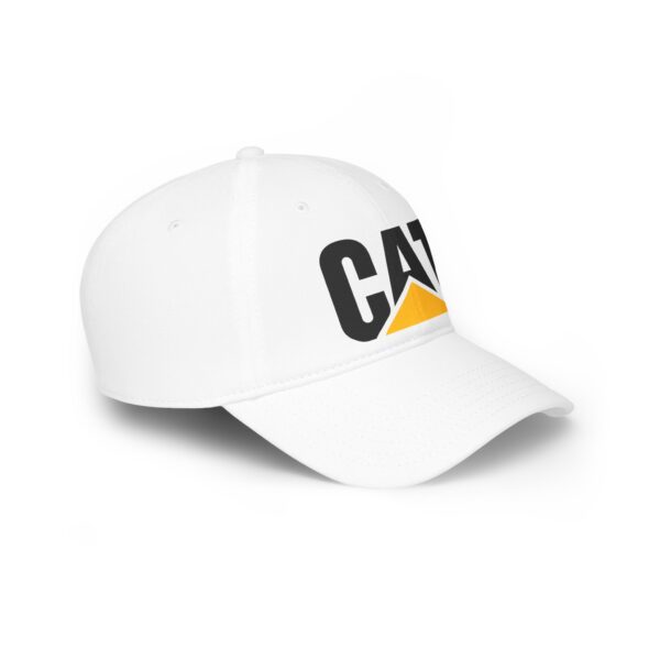 Cat Low Profile Baseball Cap - Image 3