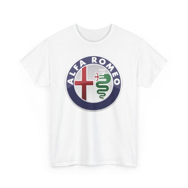 Alfa Romeo  Unisex Heavy Cotton Tee - Image 3