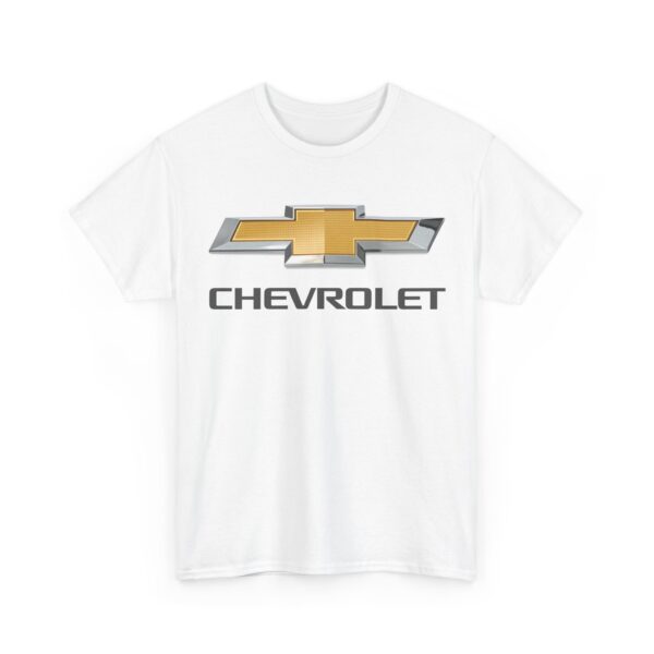 Chevrolet Unisex Heavy Cotton Tee - Image 3