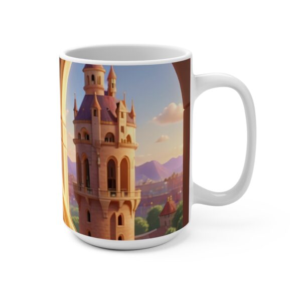 Barbie Coffee Mug, Barbie Coffee Ceramic Mug, Barbie Coffee mug, Barbie Coffee mug, celebration ceramic mug, Barbie White ceramic mug, 15oz - Image 2