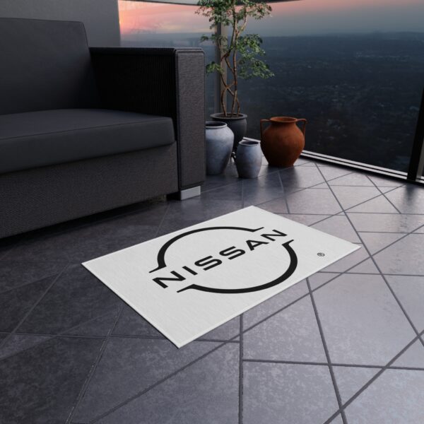 Nissan Logo Outdoor Rug - Image 4