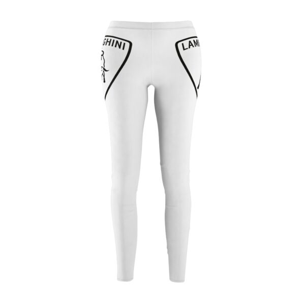 Lamborghini Women's Cut & Sew Casual Leggings (AOP)