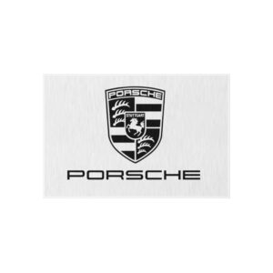 Porsche Logo Outdoor Rug