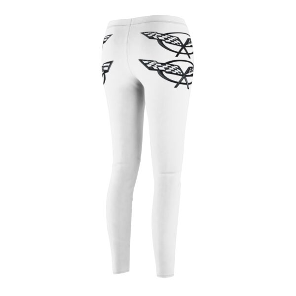 Chevrolet Corvette Women's Cut & Sew Casual Leggings (AOP) - Image 4