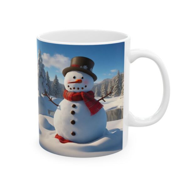 Christmas Merry XMass Coffee Ceramic Mug, Christmas Coffee cap, Christmas Coffee mug, Coffee mug, ceramic mug, White ceramic mug, 11oz - Image 4