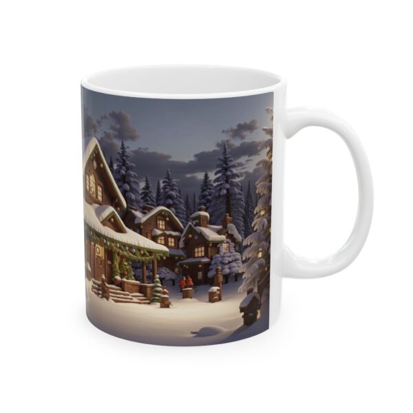 Christmas Merry XMass Coffee Ceramic Mug, Christmas Coffee cap, Christmas Coffee mug, Coffee mug, ceramic mug, White ceramic mug, 11oz - Image 4