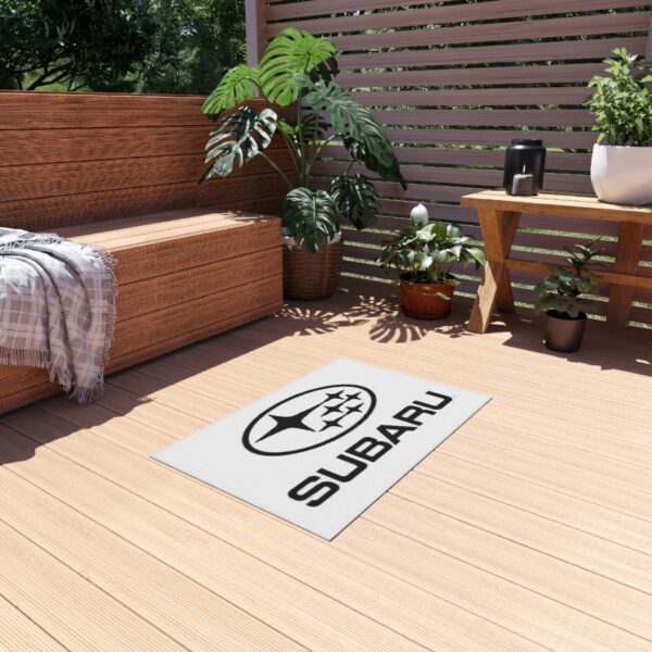 SUBARU Logo Outdoor Rug, Custom doormat, personalised doormat, personalized Rug, monogram rug, housewarming, closing gift, Custom Rug - Image 3