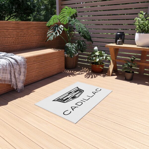 CADILLAC Logo Outdoor Rug, Custom doormat, personalised doormat, personalized Rug, monogram rug, housewarming, closing gift, Custom Rug - Image 3