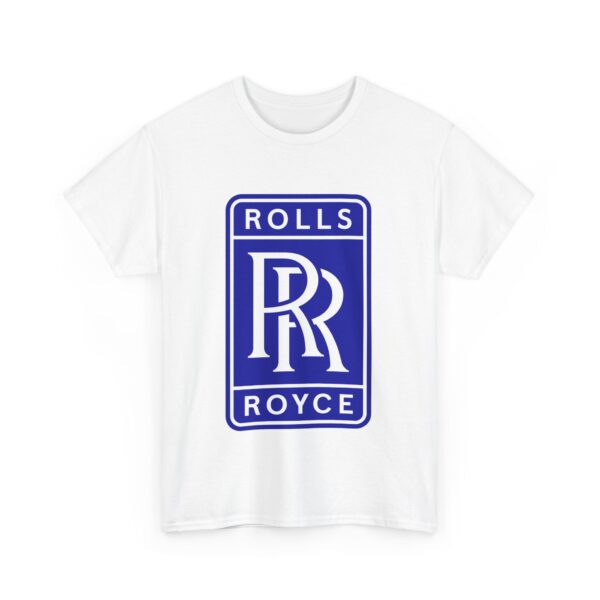Rolls Royce Unisex Heavy Cotton Tee - Image 3