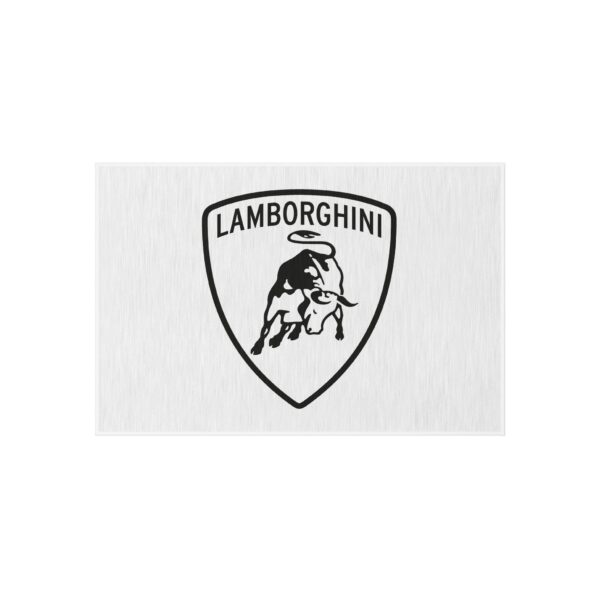 Lamborghini Logo Outdoor Rug