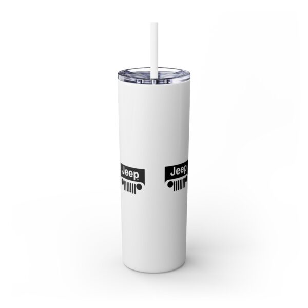 Skinny Tumbler with Straw, 20oz - Image 3