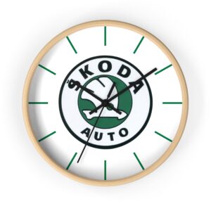 Skoda Auto Wall Clock
