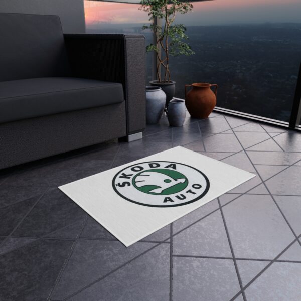 Skoda Logo Outdoor Rug - Image 4