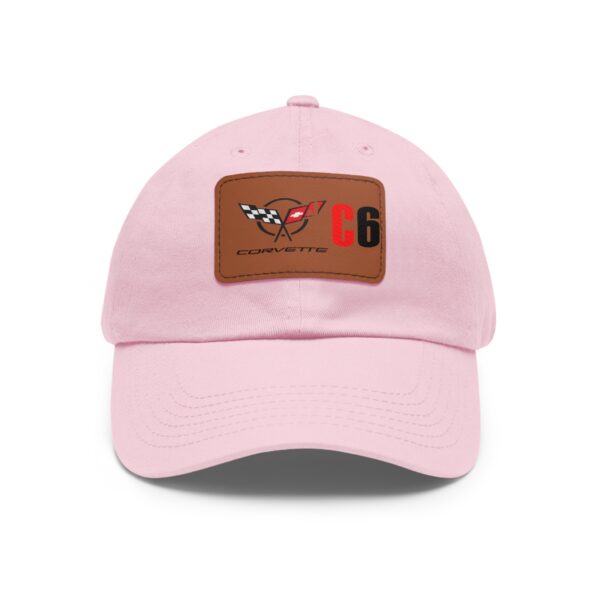 Corvette C7, Personalized Hats, Custom Hats, Custom Company Hats, Business, Teams, Event Hats Dad Hat with Leather Patch - Image 21