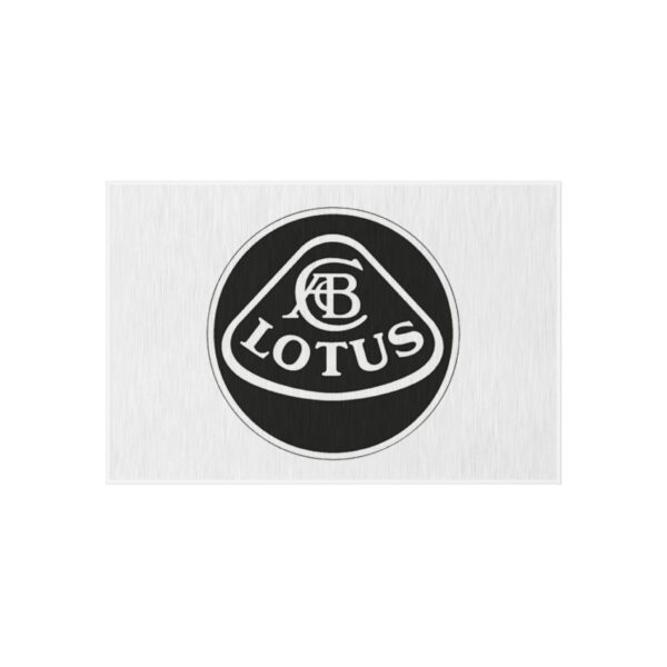 Lotus Logo Outdoor Rug, Custom doormat, personalised doormat, personalized Rug, monogram rug, housewarming gift, closing gift, Custom Rug