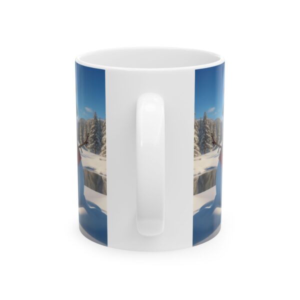 Christmas Merry XMass Coffee Ceramic Mug, Christmas Coffee cap, Christmas Coffee mug, Coffee mug, ceramic mug, White ceramic mug, 11oz - Image 2