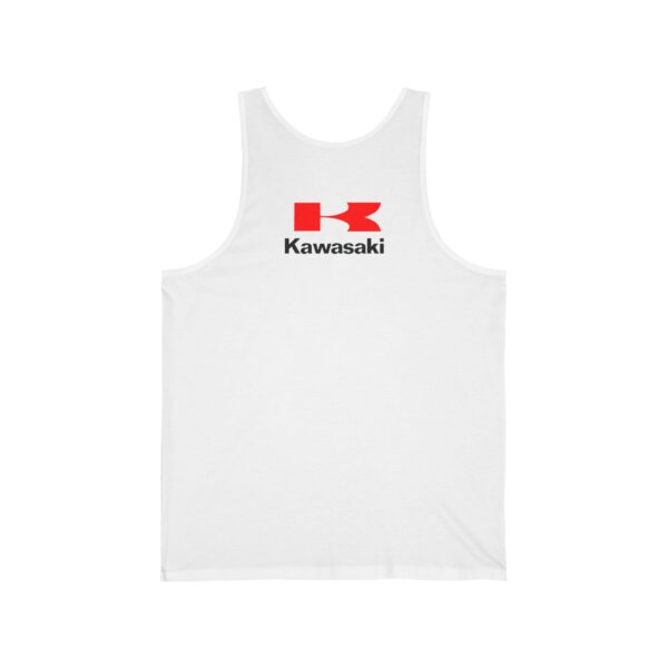 Kawasaki Unisex Jersey Tank - Image 2