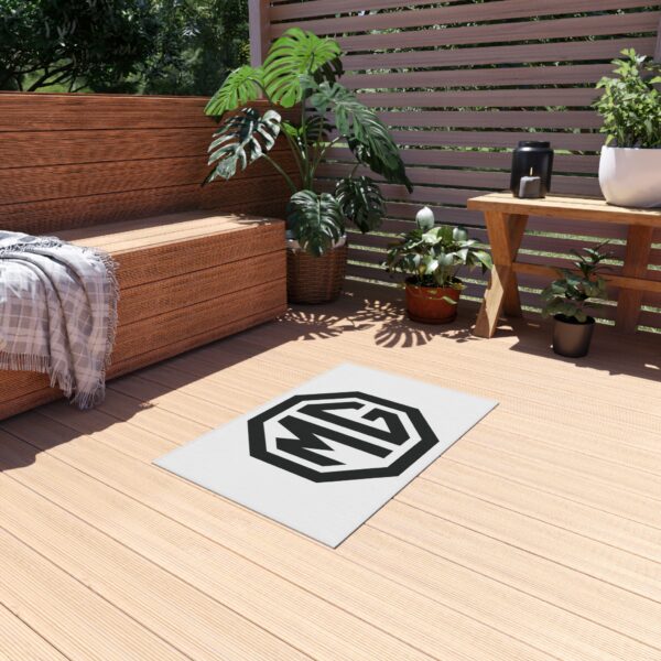MG Logo Outdoor Rug, Custom doormat, personalised doormat, personalized Rug, monogram rug, housewarming gift, closing gift, Custom Rug - Image 3