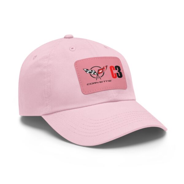 Corvette  C3, Personalized Hats, Custom Hats, Custom Company Hats, Business, Teams, Event Hats Dad Hat with Leather Patch - Image 26