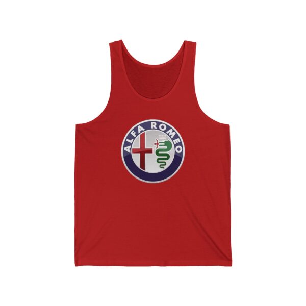 Alfa Romeo Unisex Jersey Tank - Image 7
