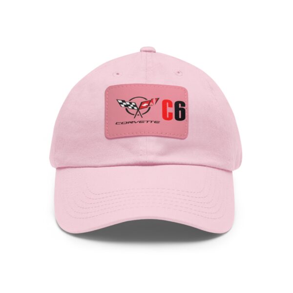 Corvette C7, Personalized Hats, Custom Hats, Custom Company Hats, Business, Teams, Event Hats Dad Hat with Leather Patch - Image 25