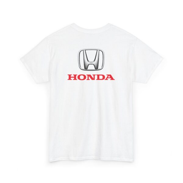 Honda Unisex Heavy Cotton Tee - Image 4