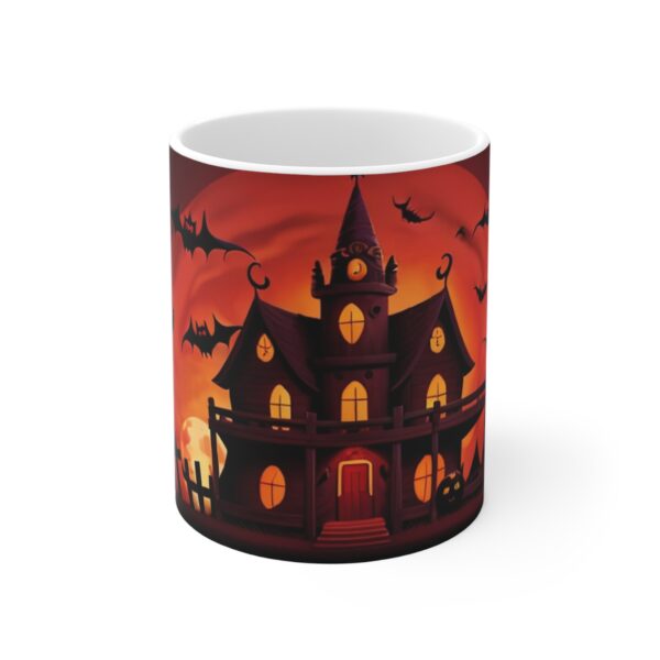 Halloween Coffee Ceramic Mug, halloween Coffee cap, halloween Coffee mug, Coffee mug, ceramic mug, White ceramic mug, 11oz