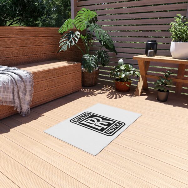 RR Logo Outdoor Rug, Custom doormat, personalised doormat, personalized Rug, monogram rug, housewarming, closing gift, Custom Rug - Image 3