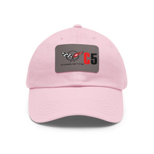 Corvette C5, Personalized Hats, Custom Hats, Custom Company Hats, Business, Teams, Event Hats Dad Hat with Leather Patch - Image 17