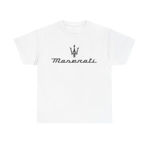 Maserati Unisex Heavy Cotton Tee