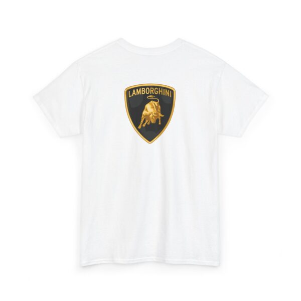 Lamborghini Unisex Heavy Cotton Tee - Image 4