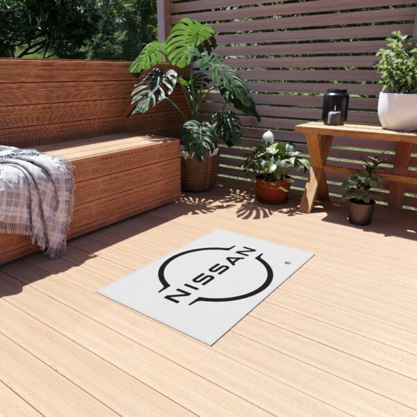 Nissan Logo Outdoor Rug - Image 3