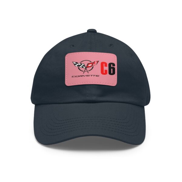 Corvette C7, Personalized Hats, Custom Hats, Custom Company Hats, Business, Teams, Event Hats Dad Hat with Leather Patch - Image 33