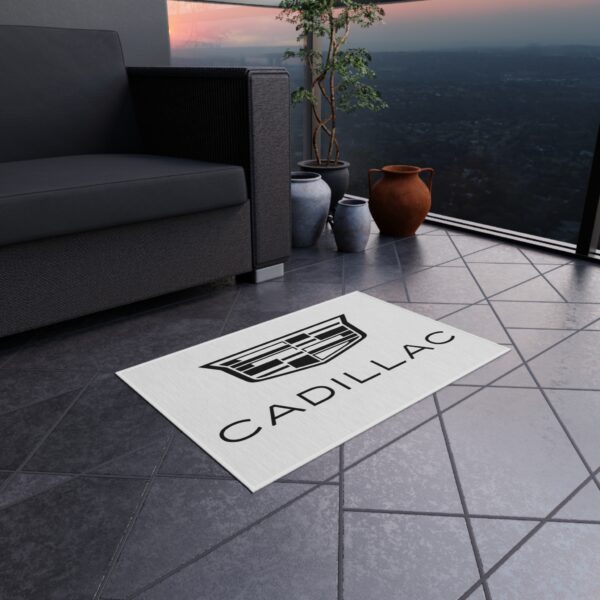 CADILLAC Logo Outdoor Rug, Custom doormat, personalised doormat, personalized Rug, monogram rug, housewarming, closing gift, Custom Rug - Image 4