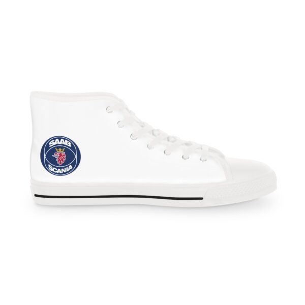 Saab Scania Men's High Top Sneakers - Image 4