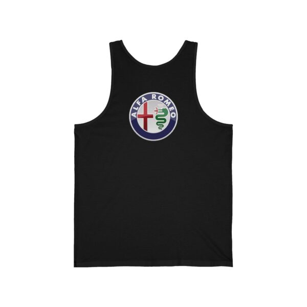 Alfa Romeo Unisex Jersey Tank - Image 4