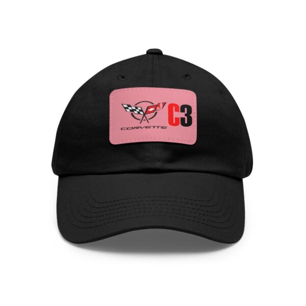 Corvette C3, Black, Personalized Hats, Custom Hats, Custom Company Hats, Business, Teams, Event Hats Dad Hat with Leather Patch - Image 17