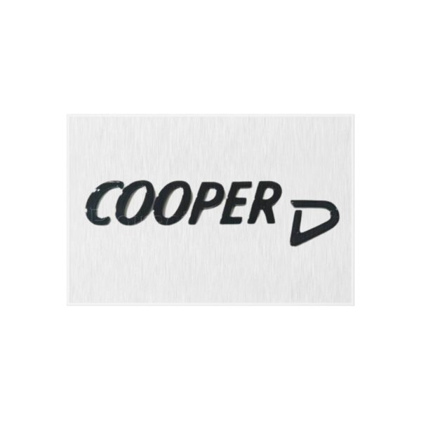 Cooper Logo Outdoor Rug, Custom doormat, personalised doormat, personalized Rug, monogram rug, housewarming, closing gift, Custom Rug