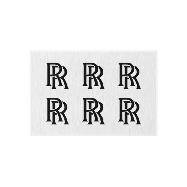 Rolls Royce Logo Outdoor Rug