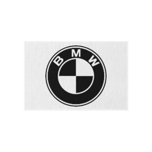 BMW Logo Outdoor Rug, Custom doormat, personalised doormat, personalized Rug, monogram rug, housewarming, closing gift, Custom Rug