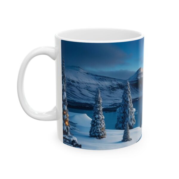 Christmas Merry XMass Coffee Ceramic Mug, Christmas Coffee cap, Christmas Coffee mug, Coffee mug, ceramic mug, White ceramic mug, 11oz - Image 3